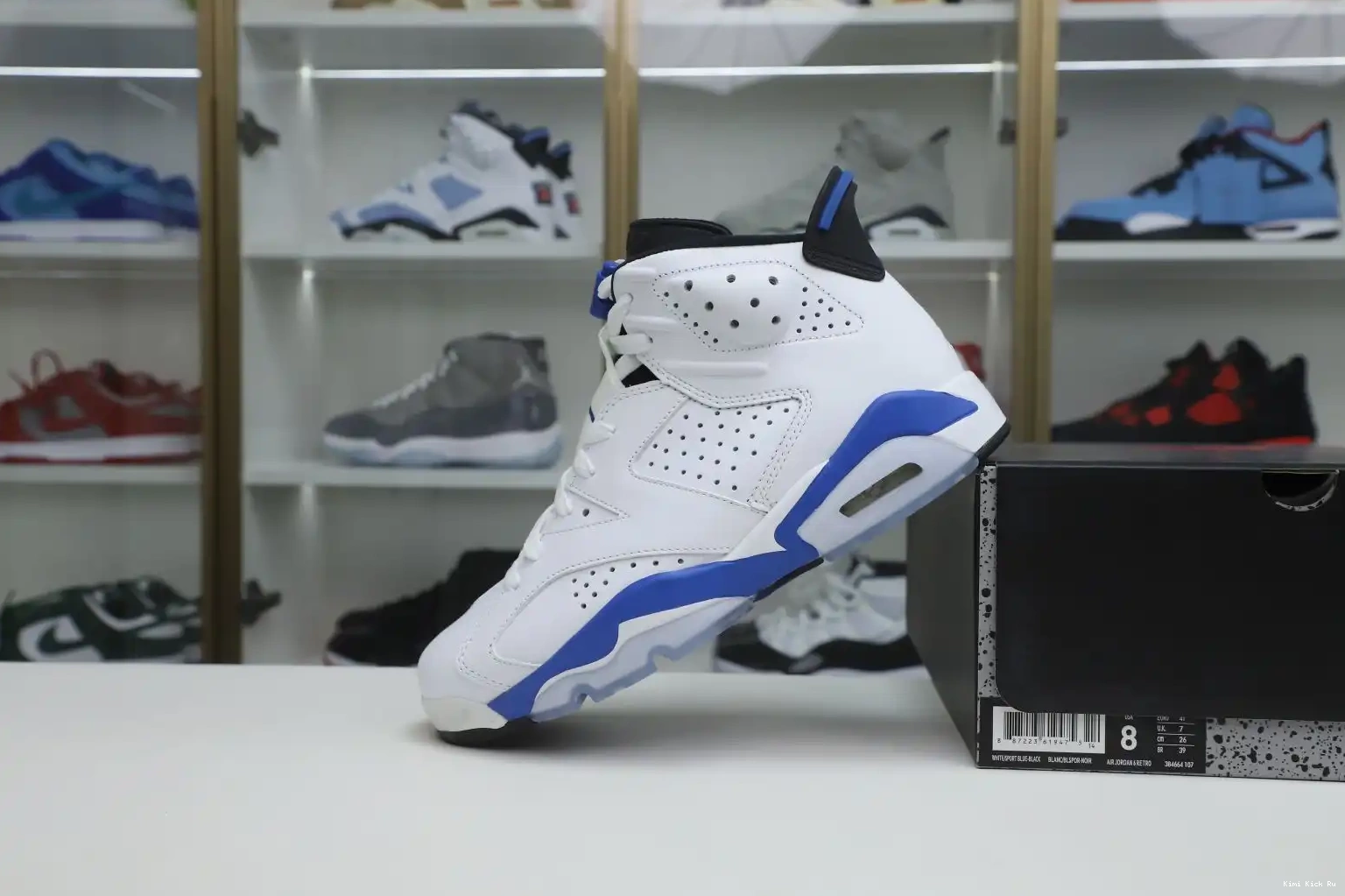 RETRO BLUE JORDAN SPORT AIR Kimikick 6 0413